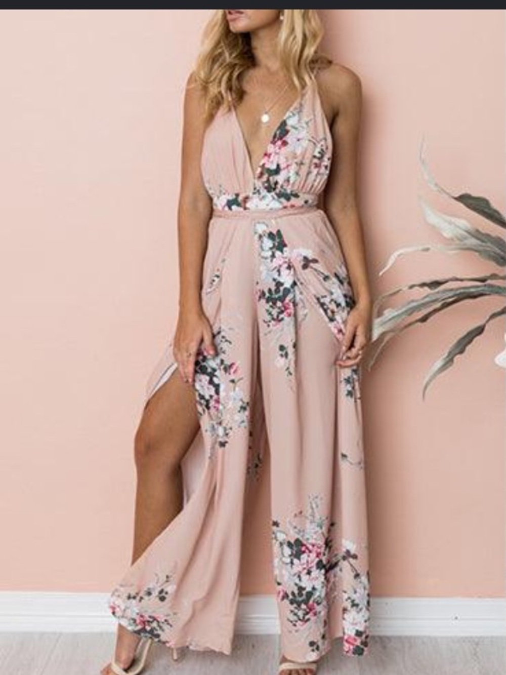 Halter jumpsuit